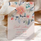 Invitation Élégant boho à automne fleuri chou terre douce 16