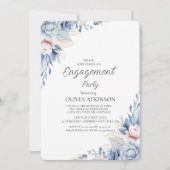 Invitation Elegant Boho Fleur sauvage (Devant)