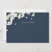 Invitation Elégant Boho Floral, Serez-vous mon Auberge ? (Dos)