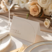 Invitation Elegant Boho Mariage Digital Guest Place Card