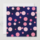 Invitation Elégant Boho rose Dusty Noël Fleur sauvage (Dos)