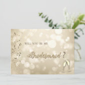 Invitation Elegant Bokeh,Confetti Wine Glasses  (Debout devant)