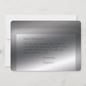 Invitation Elégant Bowtie Serez-Vous Mon Meilleur Homme (Dos)