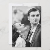 Invitation Élégant Brun Vintage Floral Mariage Anniversaire (Dos)