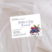 Invitation Élégant brunch de la fête des mères moderne