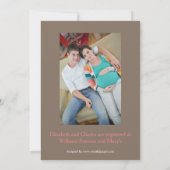 Invitation Elégant Bunting - Baby shower de couple (Dos)