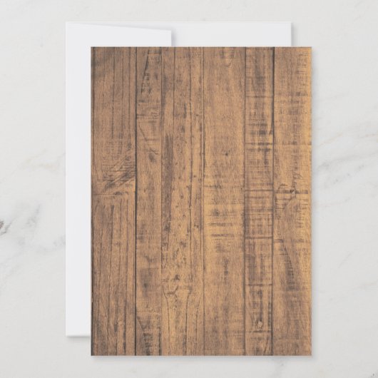 Invitation Elégant Burgundy Blush Botanical Rustic Mariage (Dos)