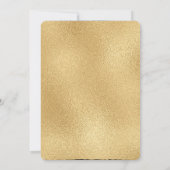 Invitation Elégant Burgundy Gold Geometry Graduation Party (Dos)