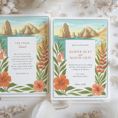 Invitation Elégant Cabo San Lucas Le Mariage Floral Arch