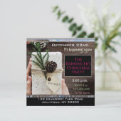 Invitation Elégant cadeau Espoir que vous participez à la fêt (Debout devant)