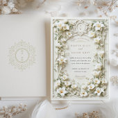 Invitation Elégant Calla Lily Mariage Détails de l'organisati