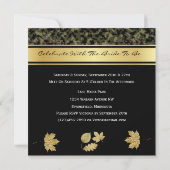 Invitation Élégant Camouflage Bachelorette Week-end Invitatio (Dos)