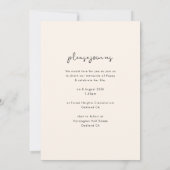 Invitation Elegant Celebration of Life | Memorial (Dos)