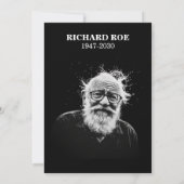 Invitation Elegant Celebration of Life Memorial Service  (Dos)