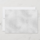 Invitation Elégant Chic Aquarelle Floral Boho Fête des mariée (Dos)