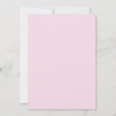 Invitation Elégant Chic Cocktail boisson thème 75e anniversai (Dos)