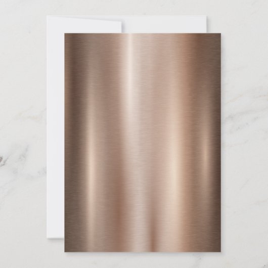 Invitation Elégant Chic Gold Frame Diamonds Graduation (Dos)