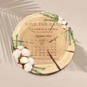 Invitation Elégant & Chic Rustic Mariage Wooden enregistrer l