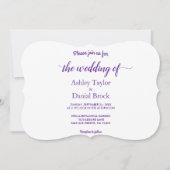 Invitation Élégant Chic Simple Script Mandala Modern Mariage (Devant)