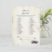 Invitation Élégant Citrouille blanc ce qui est dans votre jeu (Debout devant)