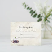 Invitation Elégant Citrouille blanc Guessant Baby shower jeu (Debout devant)