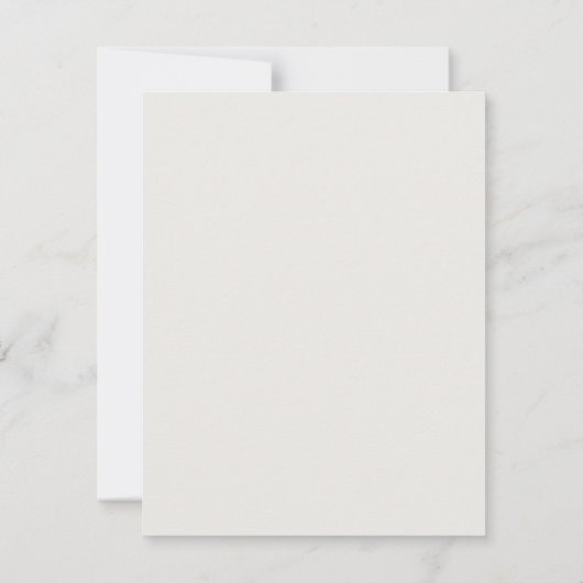 Invitation Elegant Classic Red & Ivory Mariage Détails Card (Dos)