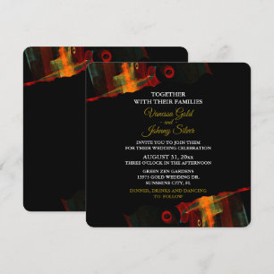 Invitation Élégant Classique Moderne Tendance Motif #903 Mari