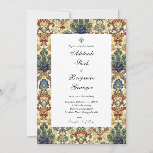 Invitation Elegant Classy Maximalist Photo personnalisée do-i (Devant)