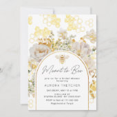 Invitation Élégant conçu pour être la douche nuptiale (Devant)