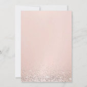 Invitation Élégant Confetti Sweet moderne 16 (Dos)