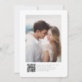 Invitation Elegant Copper & Earthy Botanical Photo Wedding (Dos)