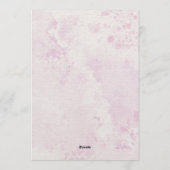 Invitation Elegant Courtyard Bistro Theme Romantic Wedding (Dos)