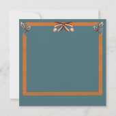 Invitation Élégant Cravate simple Bow Mariage Customisé (Dos)