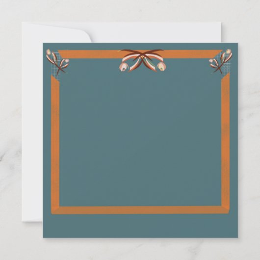 Invitation Élégant Cravate simple Bow Mariage Customisé (Dos)