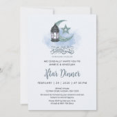 Invitation Elegant Crescent Moon and Lantern Ramadan Iftar (Devant)