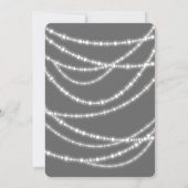 Invitation élégant de baptême d'étincelles de (Dos)