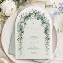 élégant délicat floral printemps Baby Shower