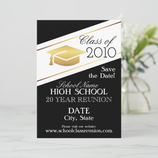 Invitation Elégant design de réunion. (Debout devant)