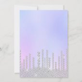 Invitation Élégant diamant moderne de poussette goutte sweet  (Dos)