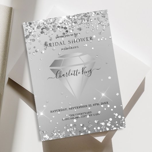 Invitation Elegant Diamond Einladung