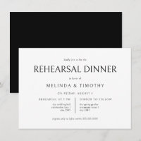 Élégant Dîner De Répétition Classique Mariage