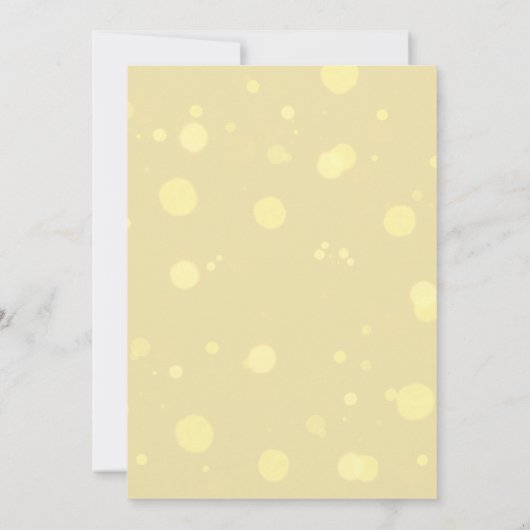 Invitation Elégant Dreamy Lights Gold Ballons fête d'annivers (Dos)