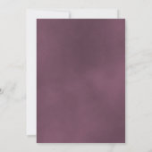 Invitation Elégant Dusty Mauve Rose Nous Faisons Toujours Vow (Dos)