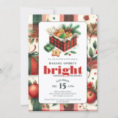 Invitation Élégant échange de cookies (Devant)