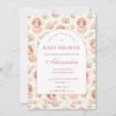 Invitation Elegant Enchanted Fairy Baby Shower (Devant)