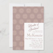 Invitation Élégant Ensemble De Baby shower Céleste Sunshine (Devant)