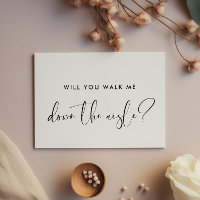 Elégant et moderne Marchez-moi dans l'allée propos