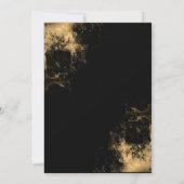 Invitation Élégant et sophistiqué Citrouille Action de grâce (Dos)