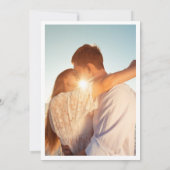 Invitation Élégant Eucalyptus Blush Rose Mariage (Dos)