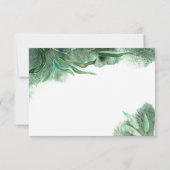 Invitation Elégant Eucalyptus Mariage Wishing bien insérer (Dos)